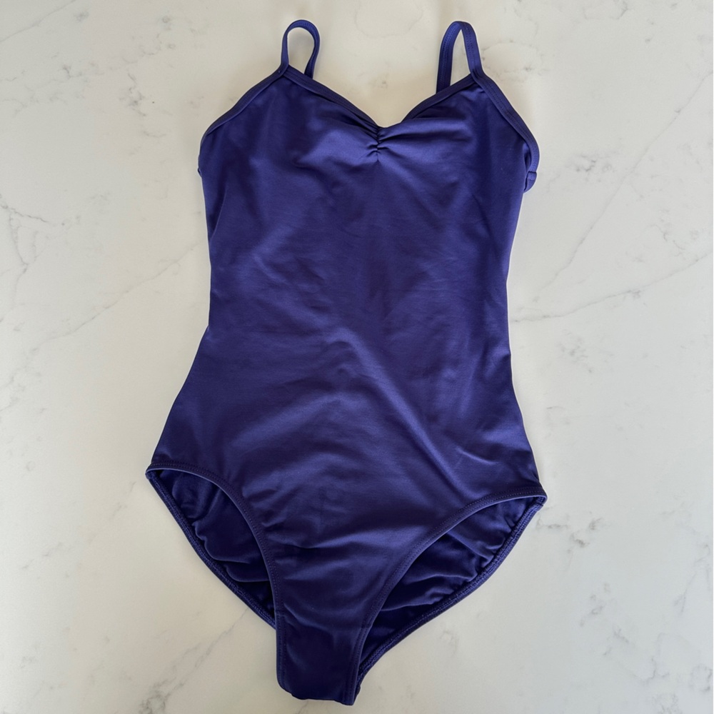 So Danca navy camisole leotard marine blue- adult medium💙🩰